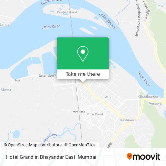 Hotel Grand in Bhayandar East map