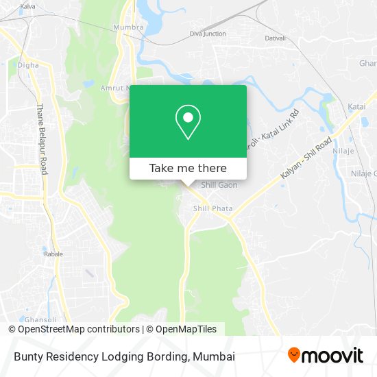 Bunty Residency Lodging Bording map