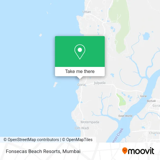 Fonsecas Beach Resorts map
