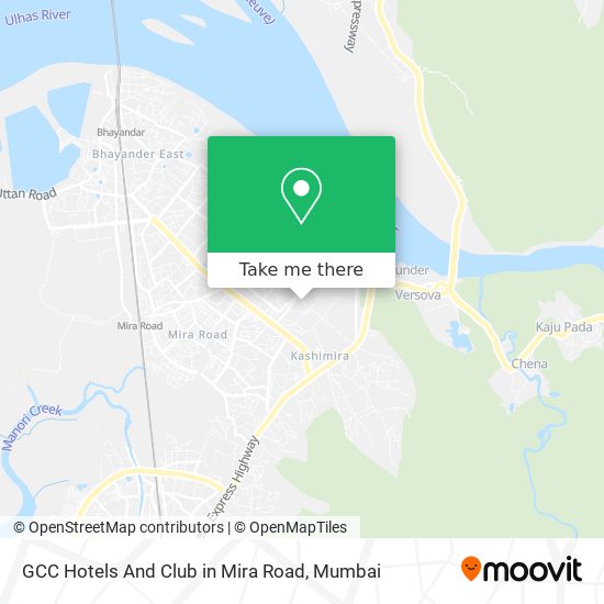 GCC Hotels And Club in Mira Road map