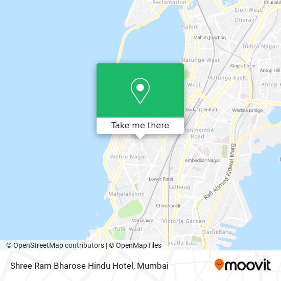 Shree Ram Bharose Hindu Hotel map
