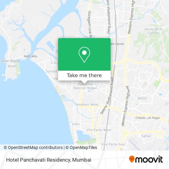 Hotel Panchavati Residency map