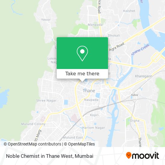 Noble Chemist in Thane West map