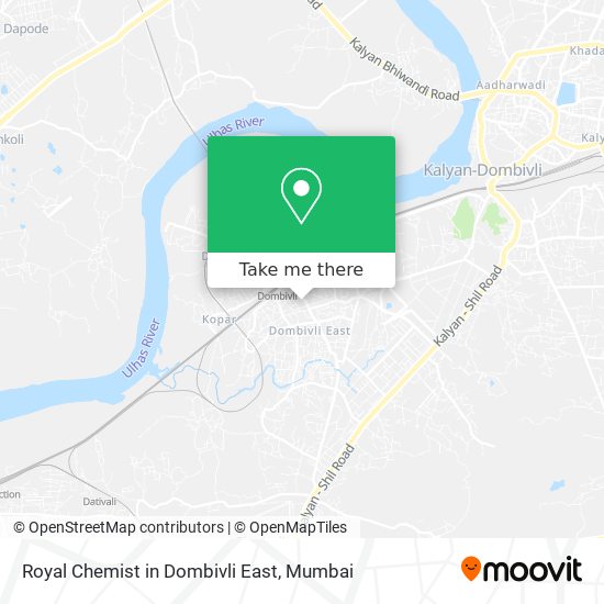 Royal Chemist in Dombivli East map
