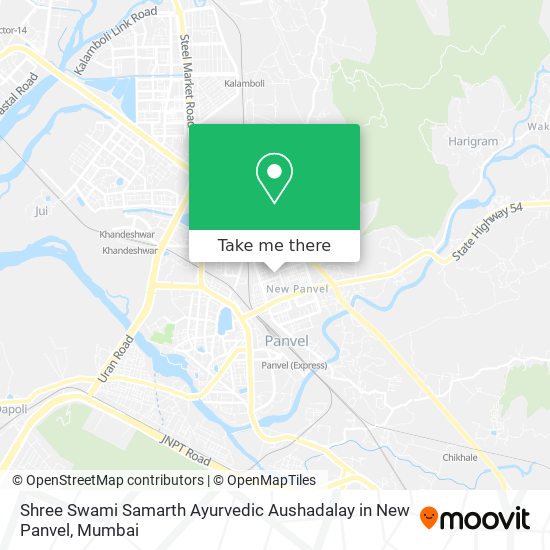 Shree Swami Samarth Ayurvedic Aushadalay in New Panvel map