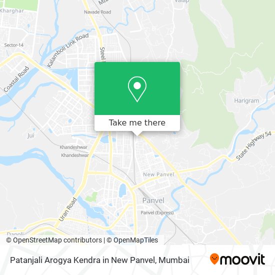 Patanjali Arogya Kendra in New Panvel map