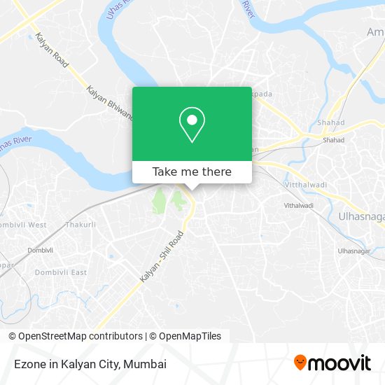 Ezone in Kalyan City map