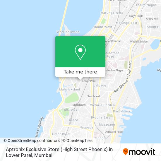 Aptronix Exclusive Store (High Street Phoenix) in Lower Parel map