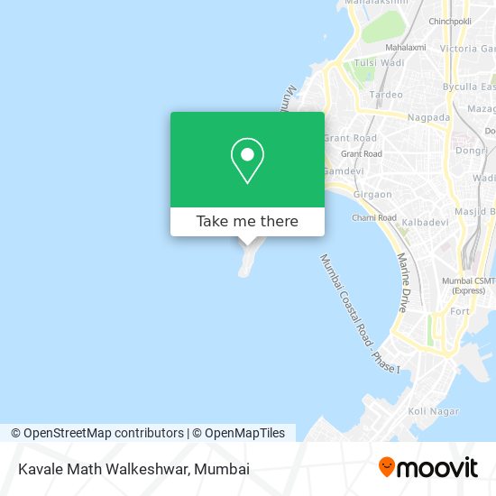 Kavale Math Walkeshwar map