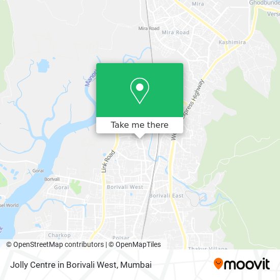 Jolly Centre in Borivali West map