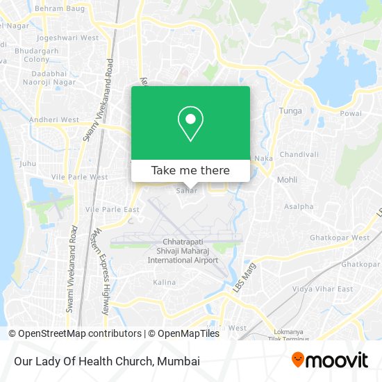 Our Lady Of Health Church map