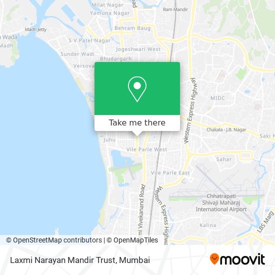 Laxmi Narayan Mandir Trust map
