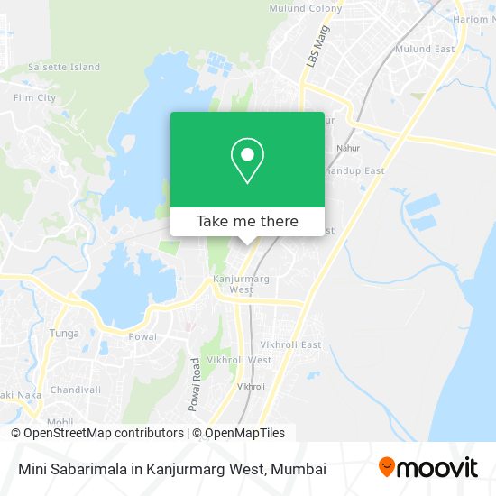 Mini Sabarimala in Kanjurmarg West map