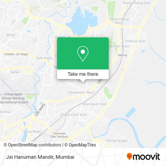 Jai Hanuman Mandir map