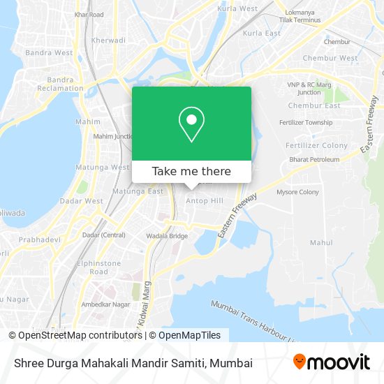 Shree Durga Mahakali Mandir Samiti map