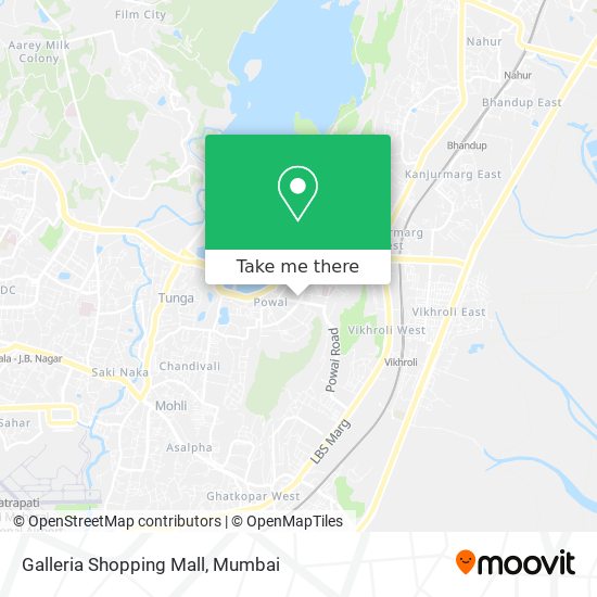 Galleria Shopping Mall map