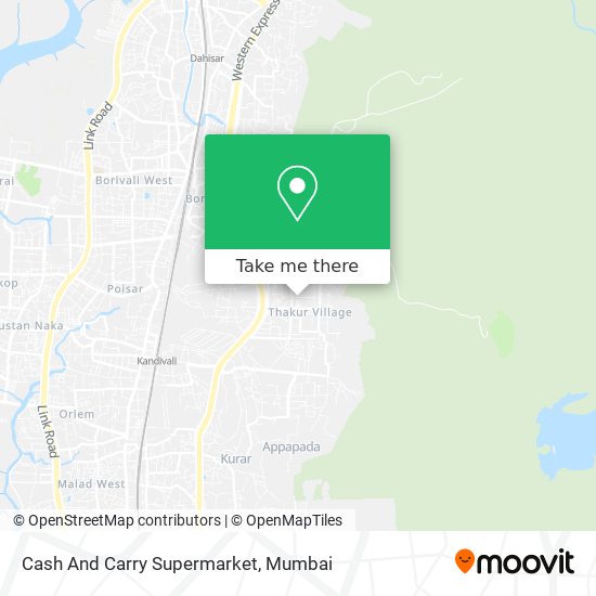 Cash And Carry Supermarket map