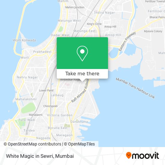 White Magic in Sewri map