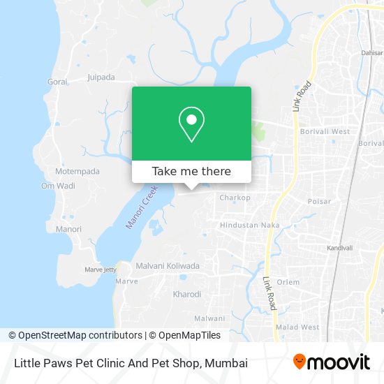 Little Paws Pet Clinic And Pet Shop map