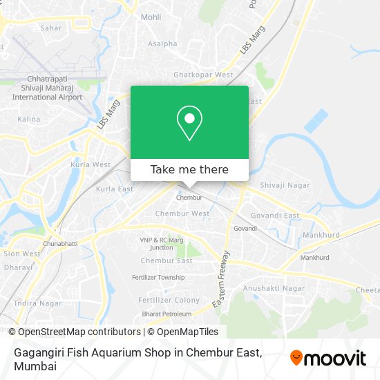 Gagangiri Fish Aquarium Shop in Chembur East map