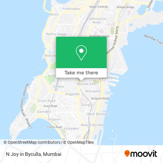 N Joy in Byculla map