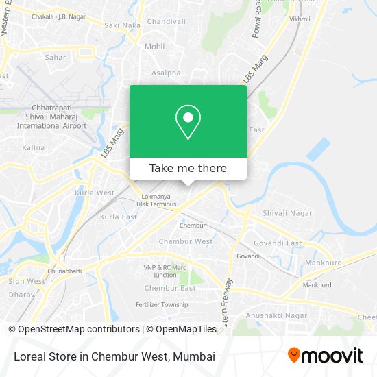 Loreal Store in Chembur West map