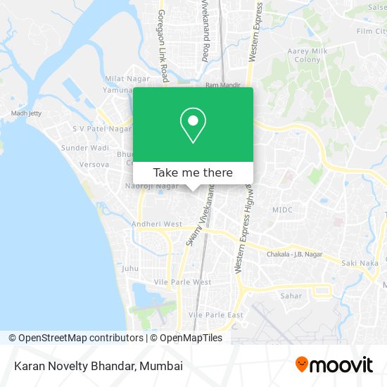 Karan Novelty Bhandar map