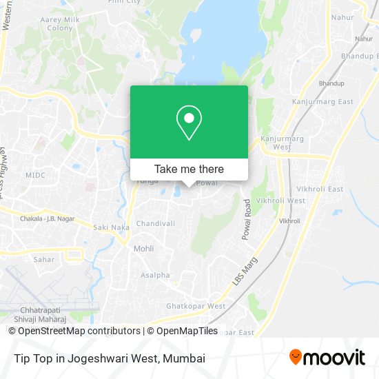 Tip Top in Jogeshwari West map