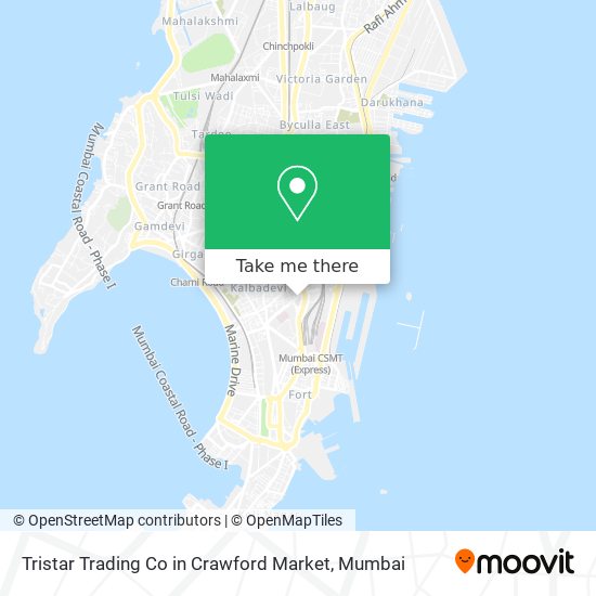 Tristar Trading Co in Crawford Market map