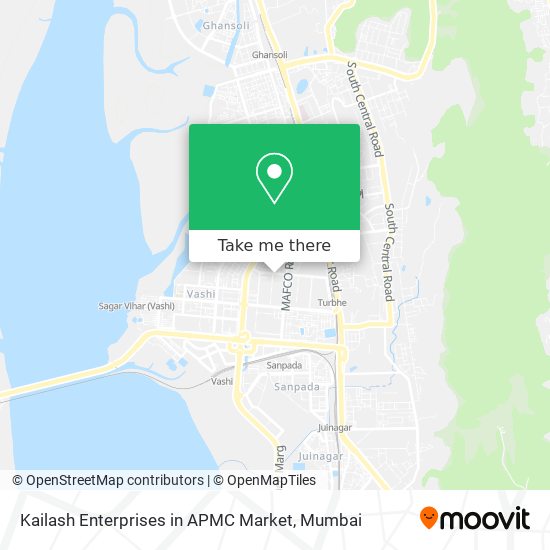 Kailash Enterprises in APMC Market map