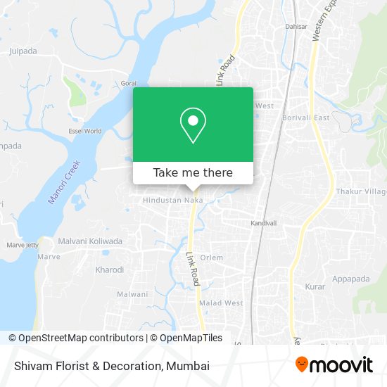 Shivam Florist & Decoration map