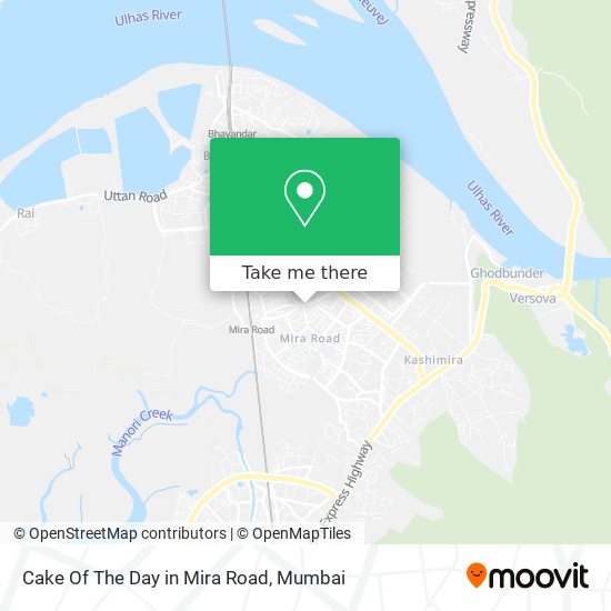 Cake Of The Day in Mira Road map