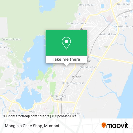 Monginis Cake Shop map