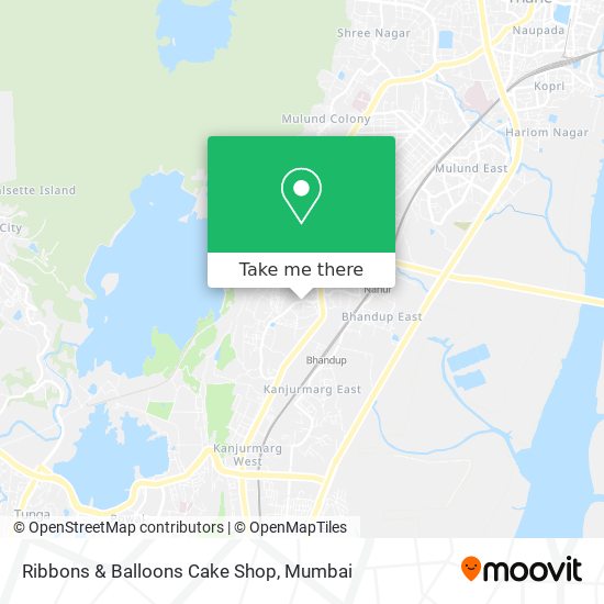 Ribbons & Balloons Cake Shop map