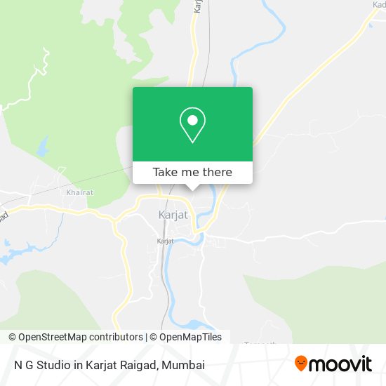 N G Studio in Karjat Raigad map