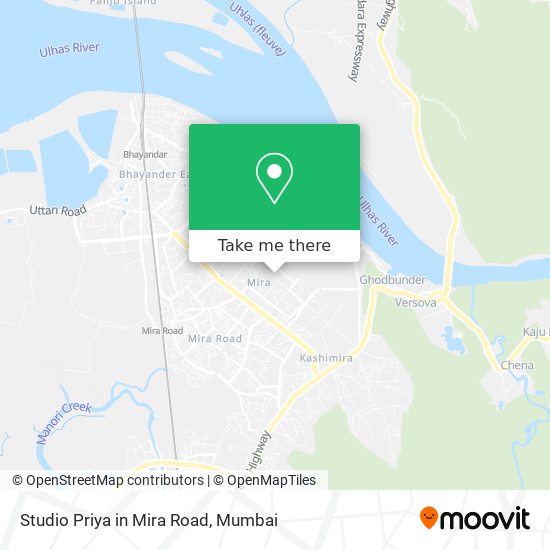 Studio Priya in Mira Road map