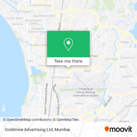 Goldmine Advertising Ltd map