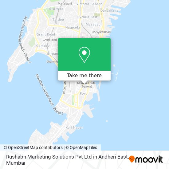 Rushabh Marketing Solutions Pvt Ltd in Andheri East map