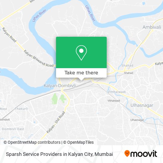 Sparsh Service Providers in Kalyan City map