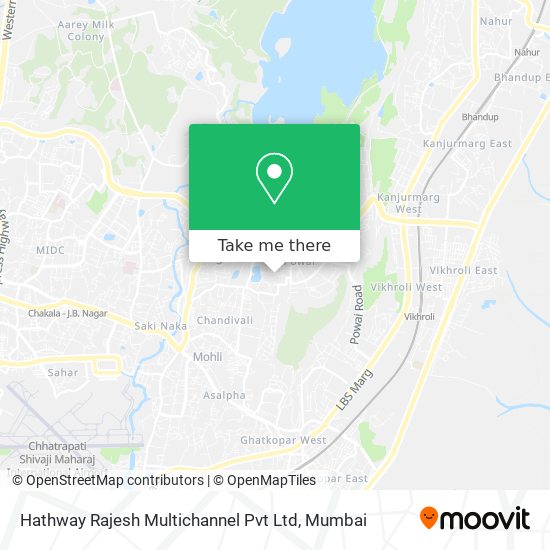 Hathway Rajesh Multichannel Pvt Ltd map