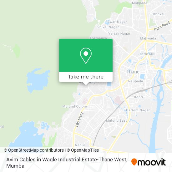 Avim Cables in Wagle Industrial Estate-Thane West map
