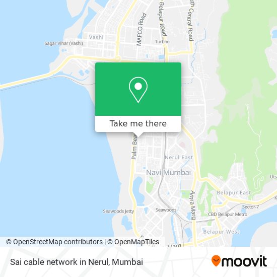 Sai cable network in Nerul map