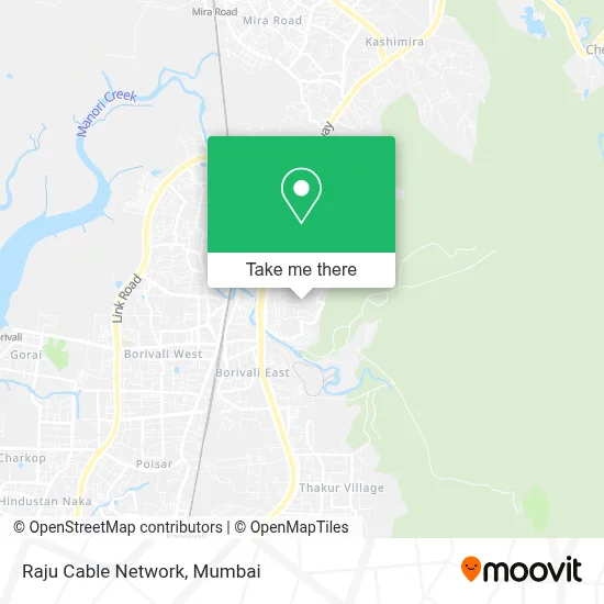 Raju Cable Network map