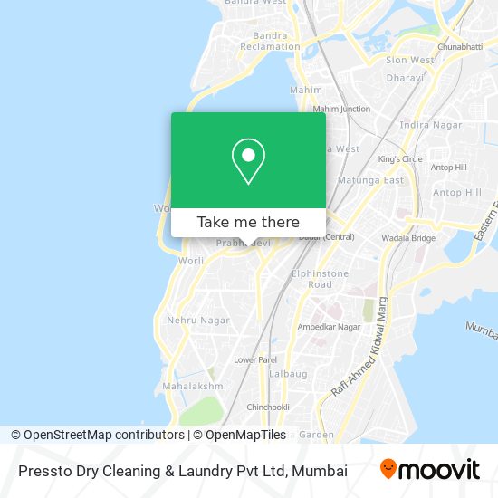 Pressto Dry Cleaning & Laundry Pvt Ltd map