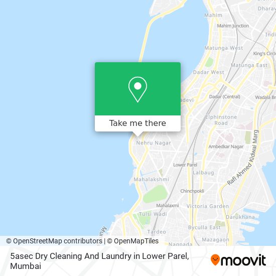 5asec Dry Cleaning And Laundry in Lower Parel map