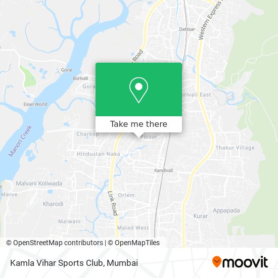 Kamla Vihar Sports Club map