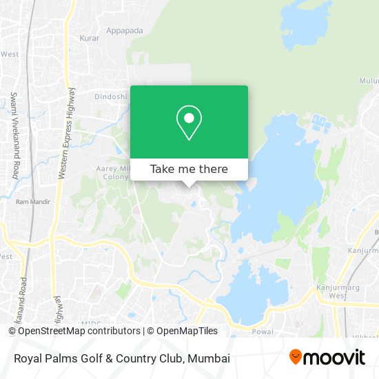 Royal Palms Golf & Country Club map