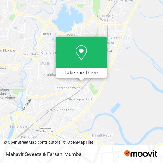 Mahavir Sweets & Farsan map