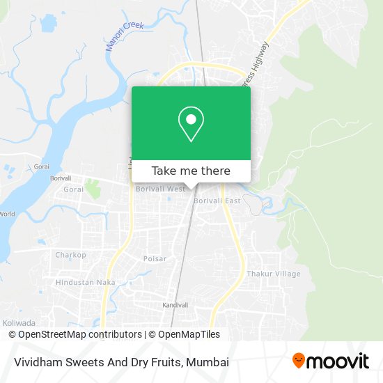 Vividham Sweets And Dry Fruits map