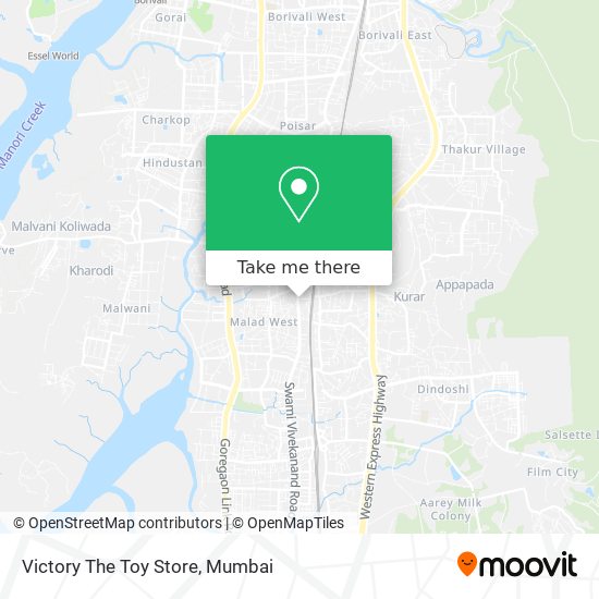 Victory The Toy Store map